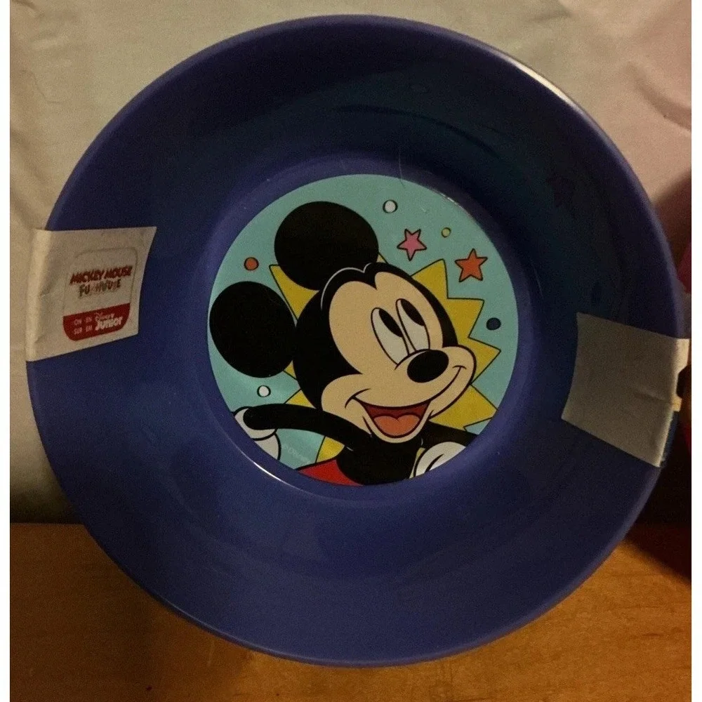 Disney Junior Mickey And Minnie Mouse Set Of 4 Bowls, New
